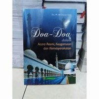Doa - Doa dalam Acara Resmi, Keagamaan, dan kemasyarakatan